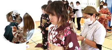 着付け授業