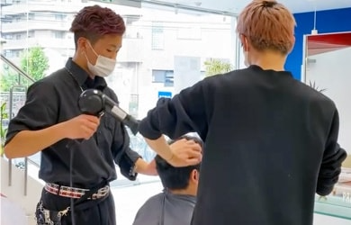 ブロー中