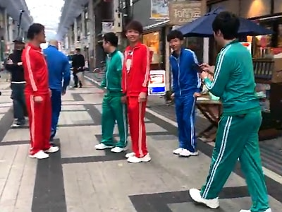 バツウケテイナーのロケ