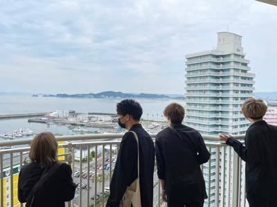 バルコニーからの景色