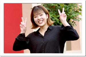 女子生徒の写真