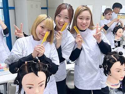 仲良し3人で